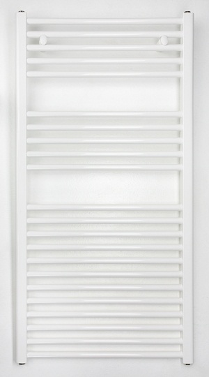 Badheizkörper weiss gerade 1172h x 600b